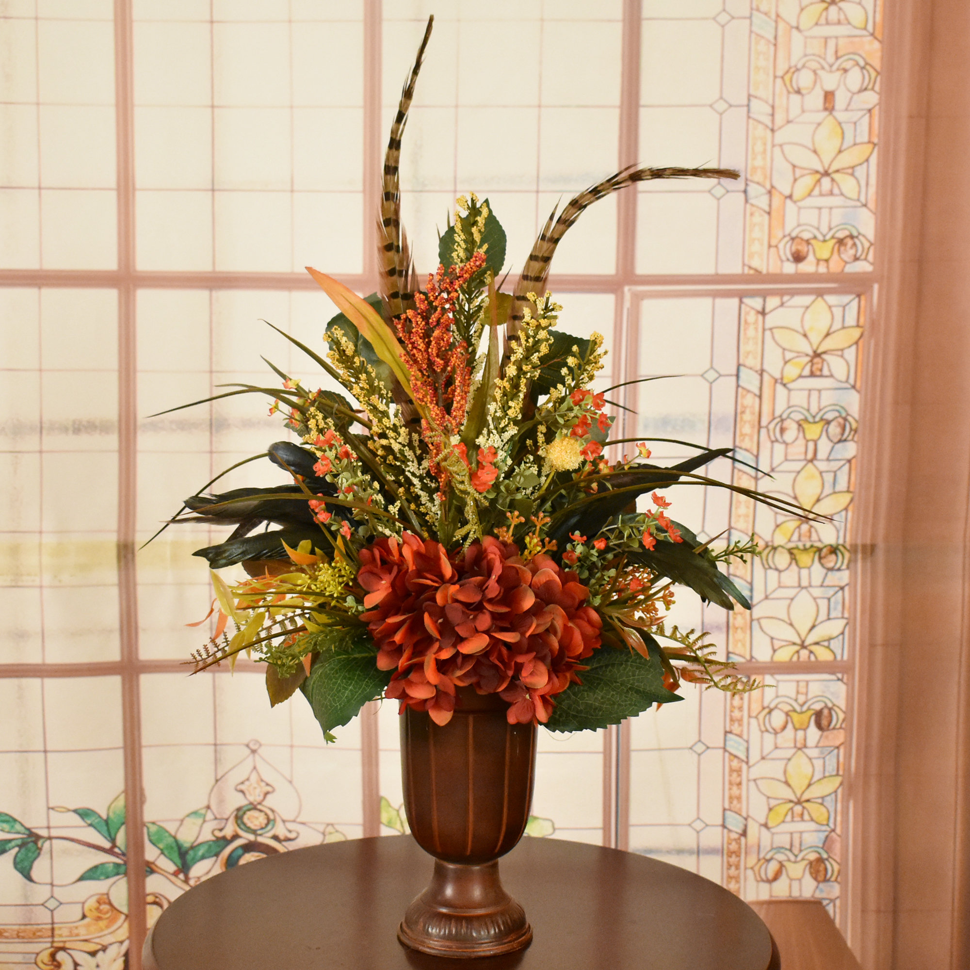 Silk floral arrangements deals